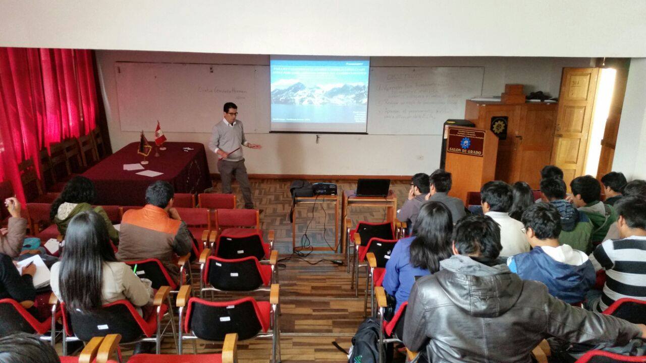 Curso Ronald CRYOPERU UNSAAC abril 2016