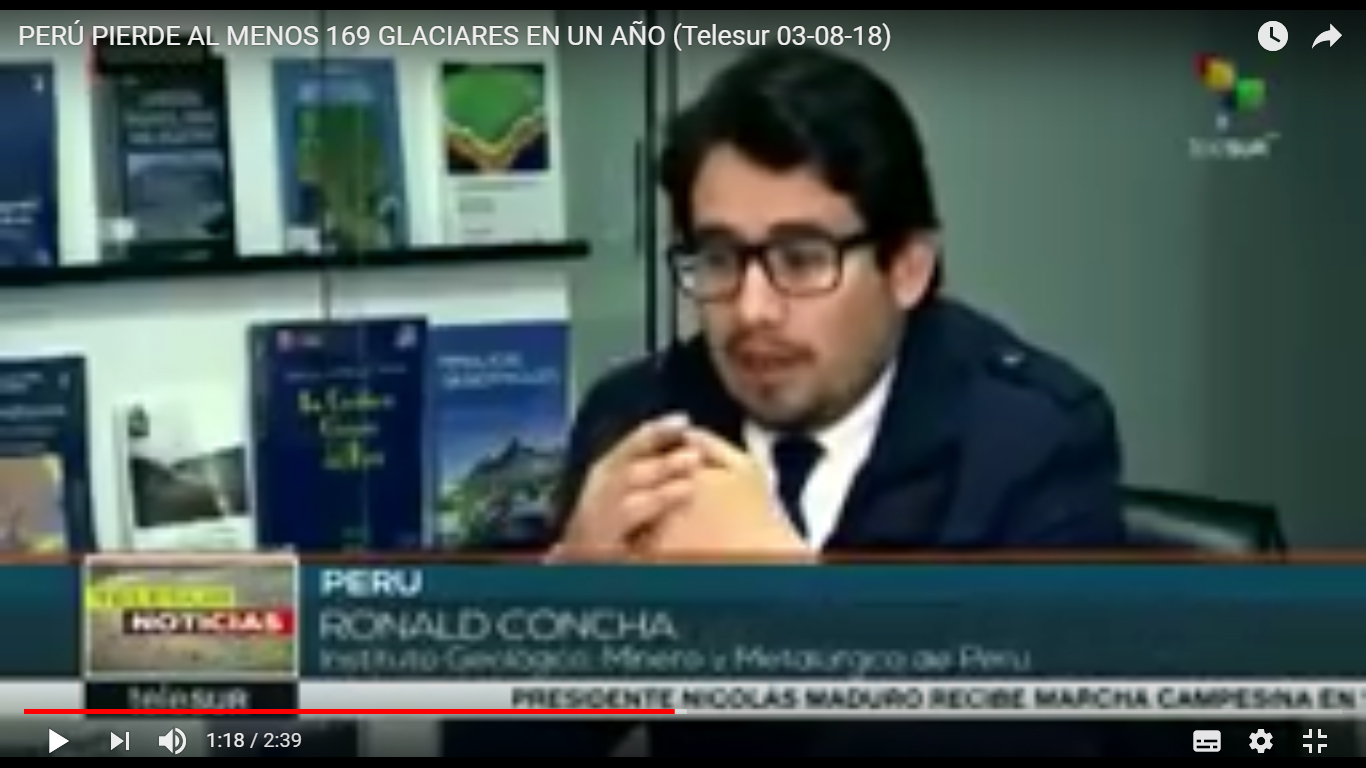 PERÚ PIERDE AL MENOS 169 GLACIARES EN UN AÑO