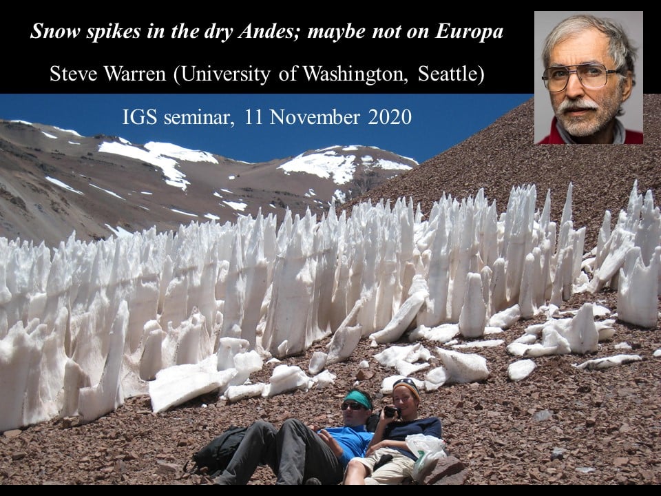 Penitentes Andes tropicales áridos